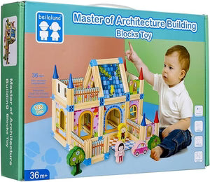 Wooden Architecture Building Blocks Toy